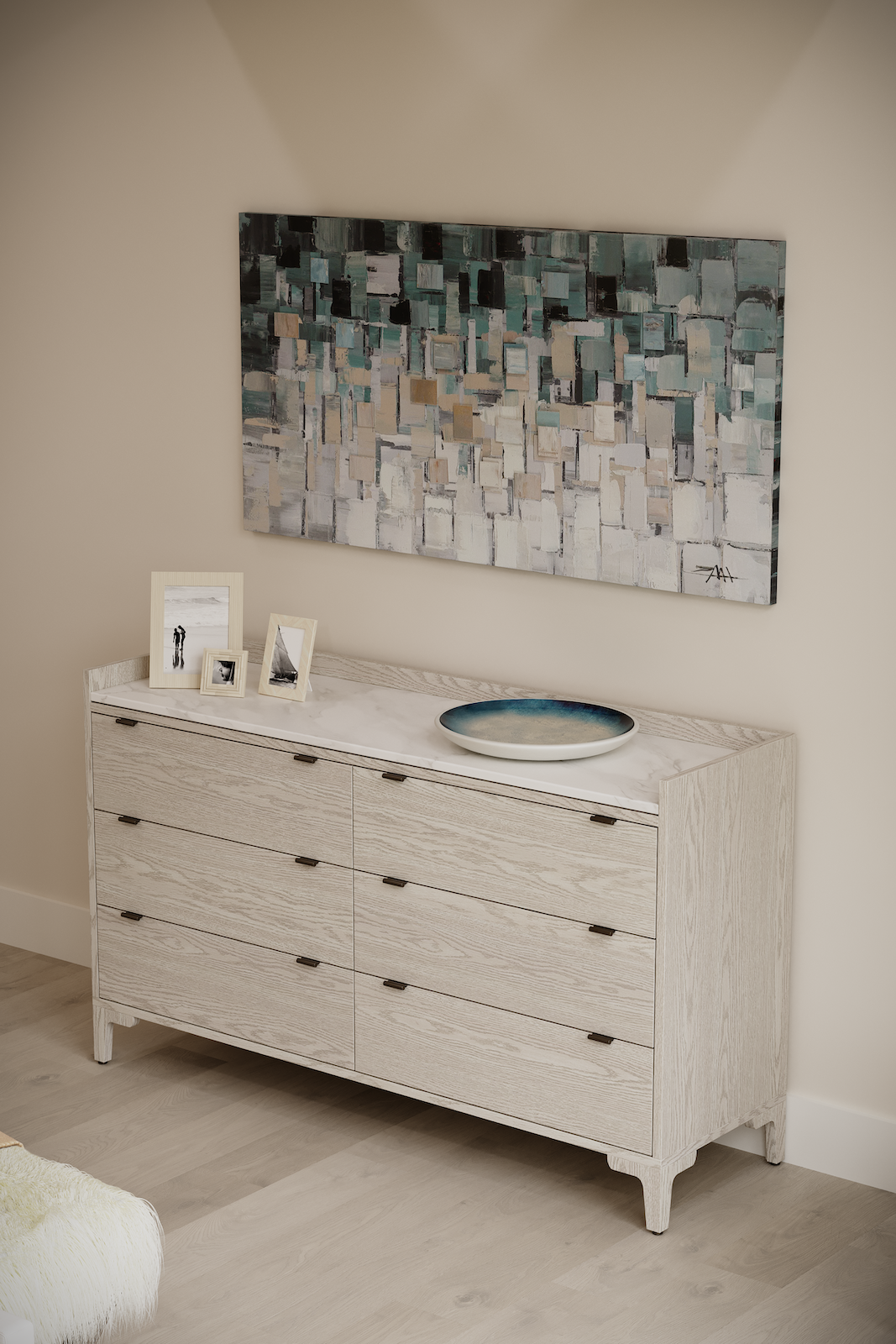 Hill House Bedroom | Azure Foliage