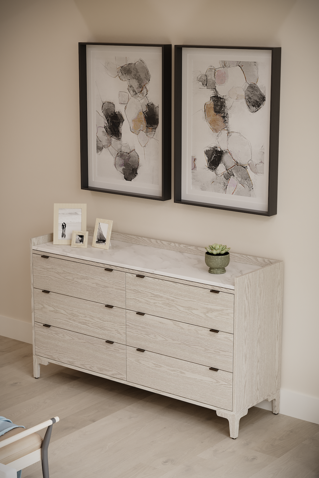 Hill House Bedroom | Neutral Echoes