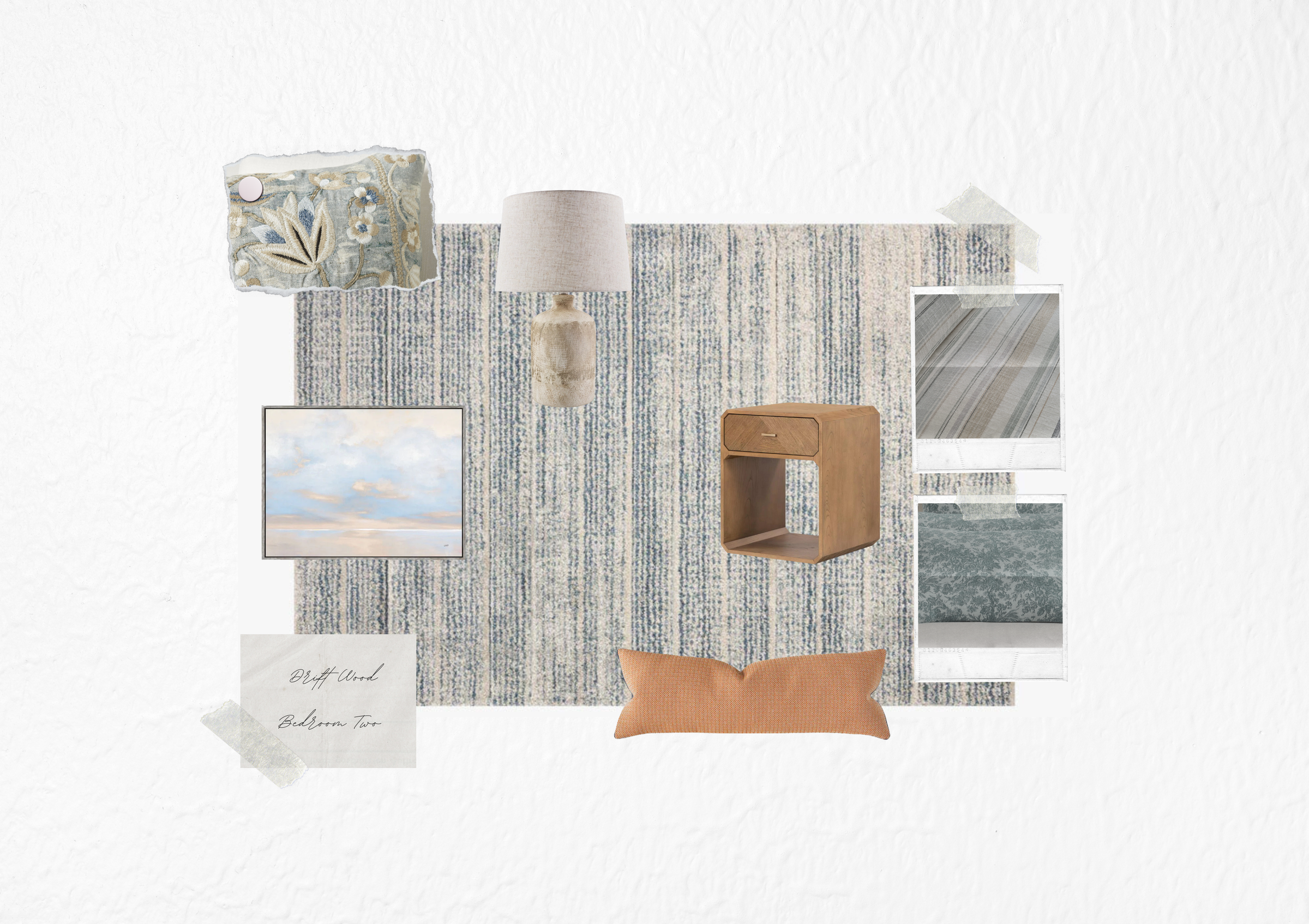 Town House Guest Bedroom | Drift Wood