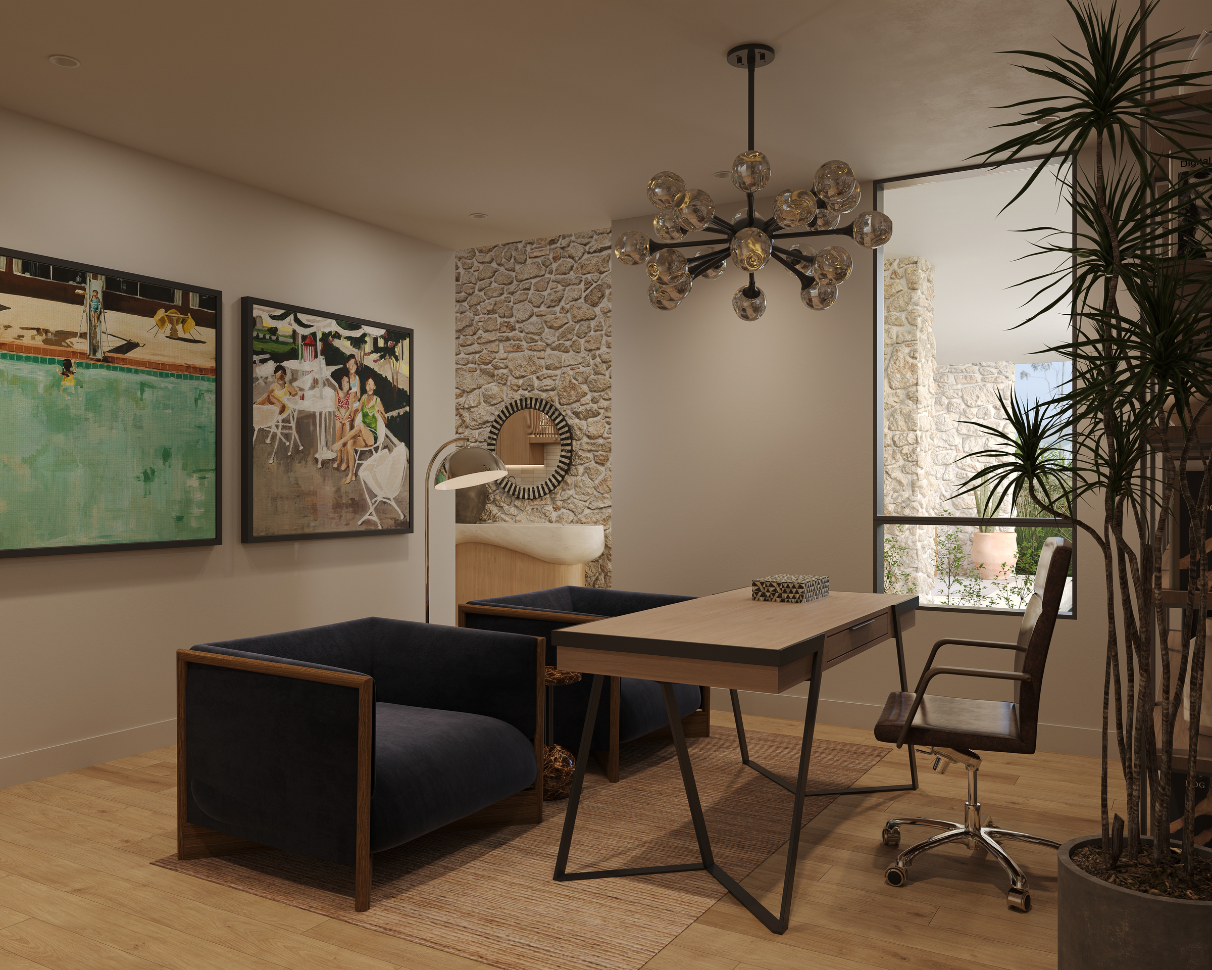 Desert House Lounge | Sand