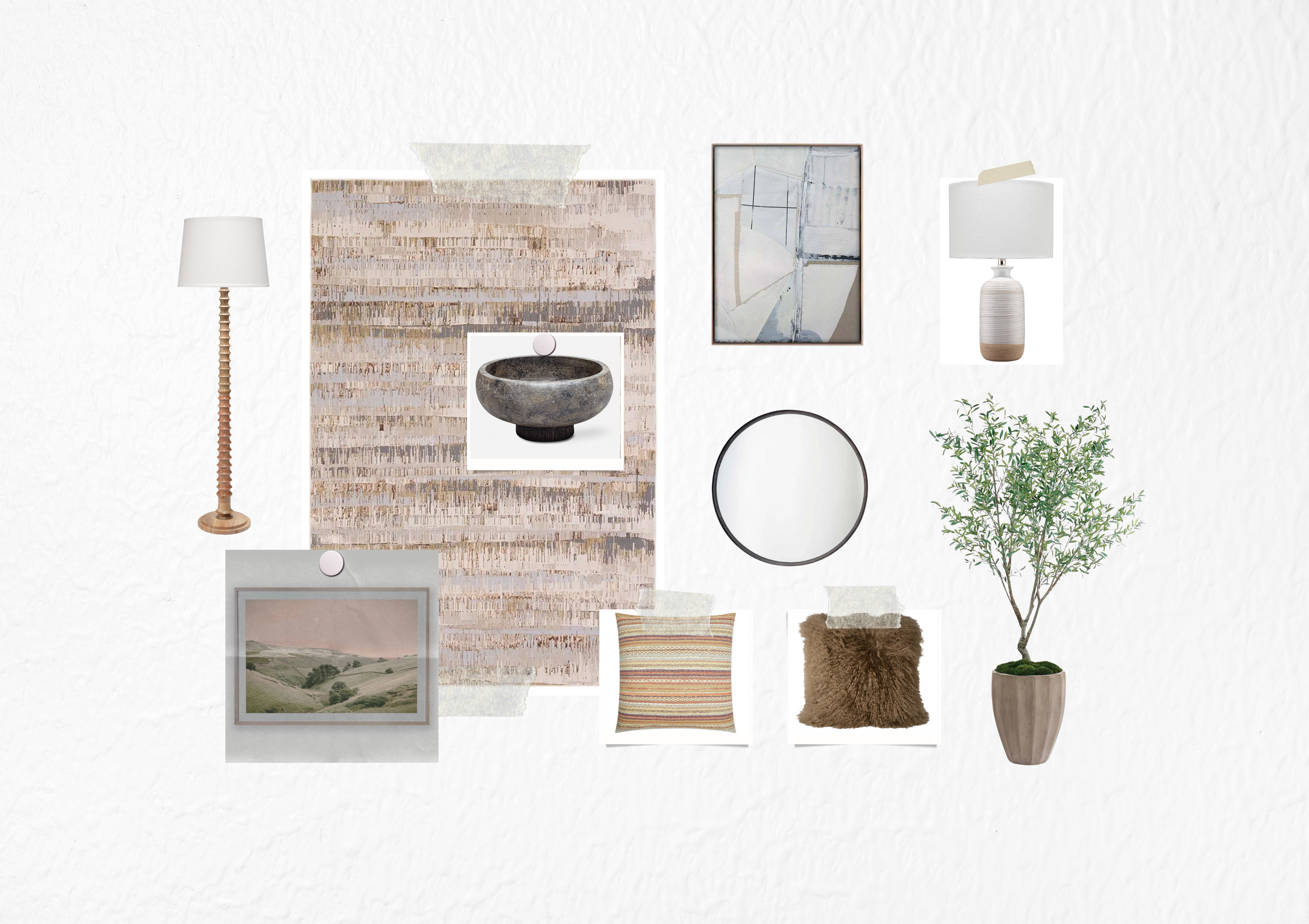Hill House Living Room | Citrus Mojito