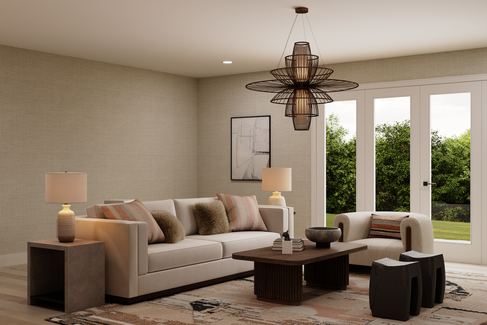 Hill House Living Room | Citrus Mojito