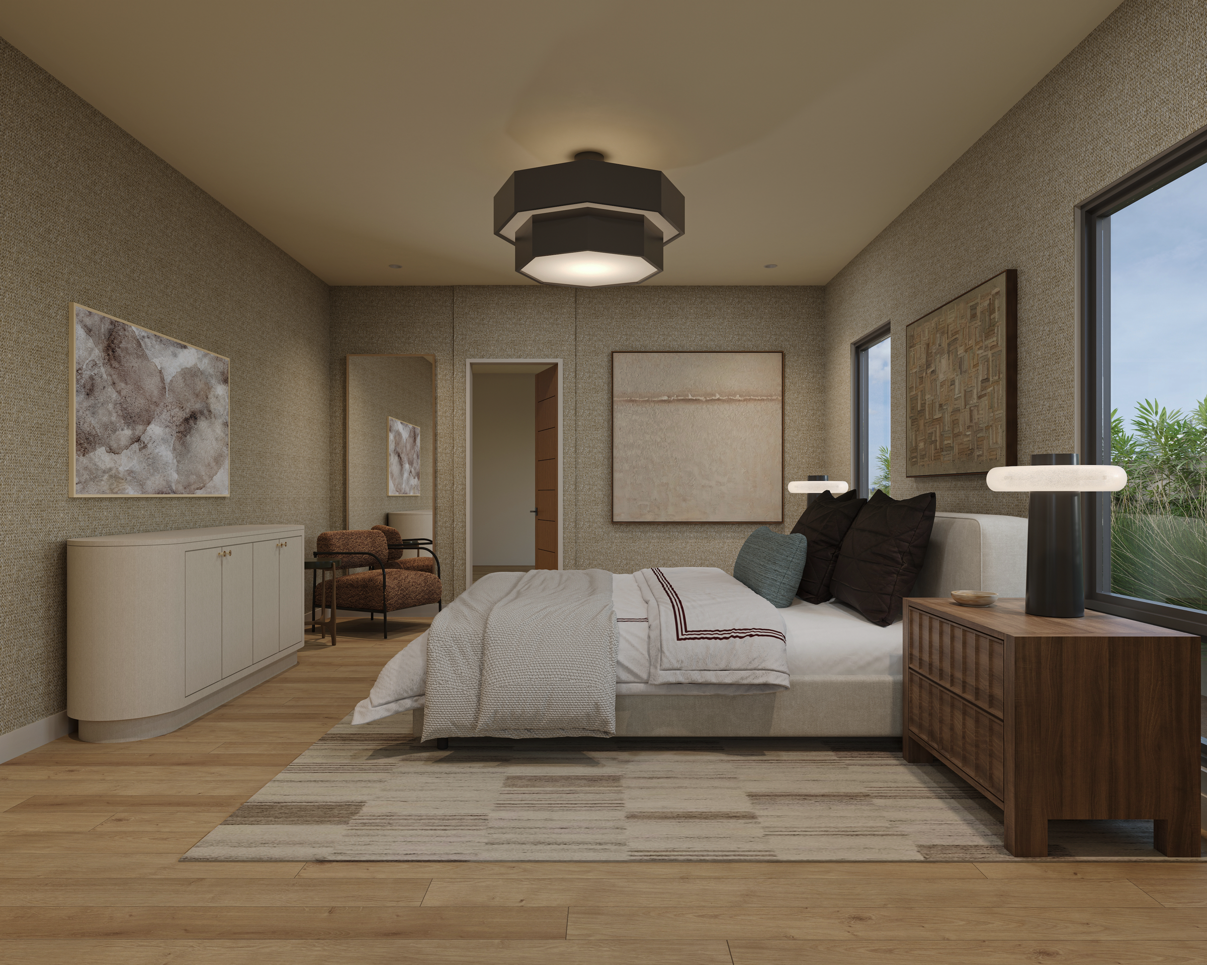 Desert House Bedroom | Sky
